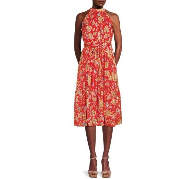 NWT Nanette Lepore vibrant floral dress Size 10 - Picture 3 of 3